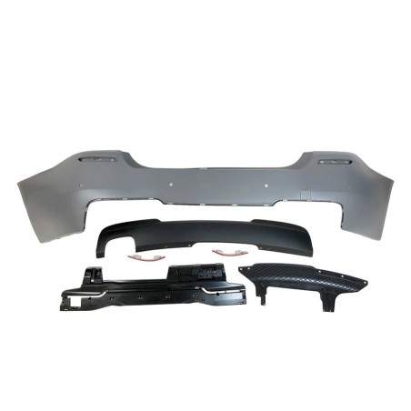 Rear Bumper BMW F10 10-16 Look M-Tech Sensors