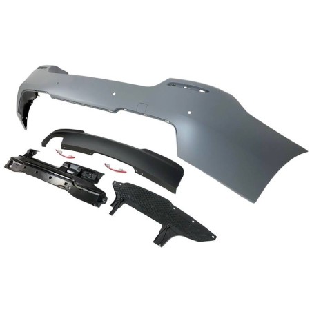 Rear Bumper BMW F10 10-16 Look M-Tech Sensors