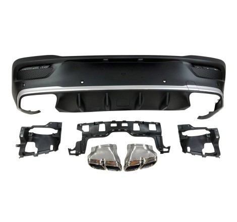 Rear Diffuser Mercedes C167 GLE 2020 Tails