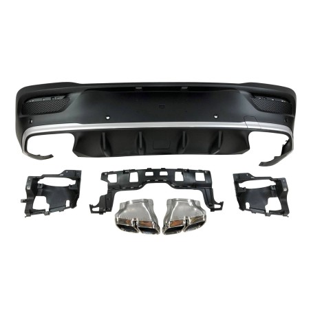 Difusor Trasero Mercedes C167 GLE 2020 Colas