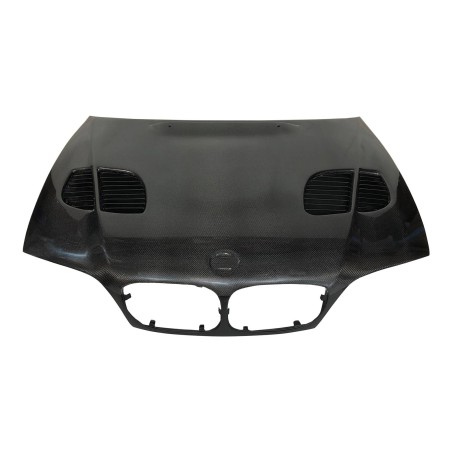 Carbon Fibre Bonnet BMW E46 2002-2006 2-Door Look M3 GTR, With Air Intake