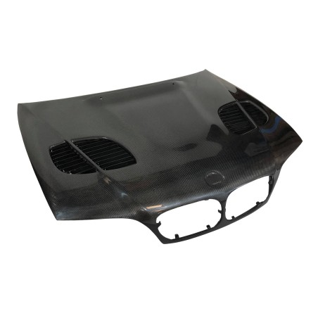 Carbon Fibre Bonnet BMW E46 2002-2006 2-Door Look M3 GTR, With Air Intake
