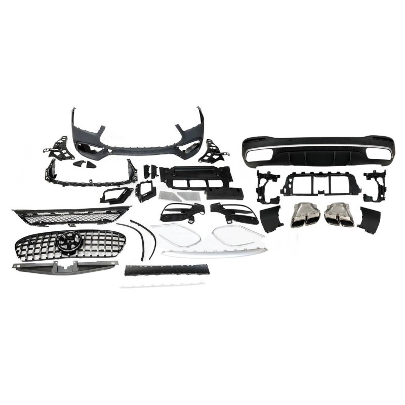 STOßSTANGENSET BODYKIT Mercedes W167 GLE look 63S