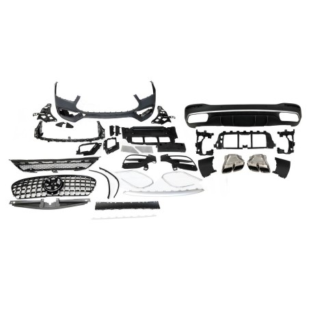 Kit Estetici Mercedes W167 GLE look 63S
