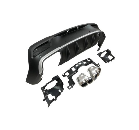 Difusor Trasero Mercedes C167 GLE 2020 Colas Difusor Trasero Mercedes C167 GLE 2020 Colas