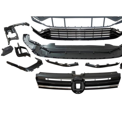 FRONTSTOßSTANGE FRONTSCHÜRZE VOLKSWAGEN GOLF 7.5 3/5D Facelift Look R20