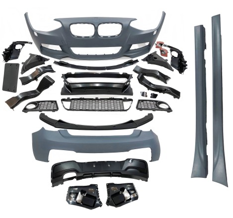 STOßSTANGENSET BODYKIT  BMW F20 2012-2014 5D LOOK PERFORMANCE Spoiler