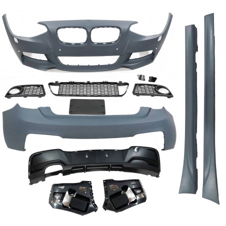 STOßSTANGENSET BODYKIT  BMW F20 2012-2014 5D LOOK M-TECH