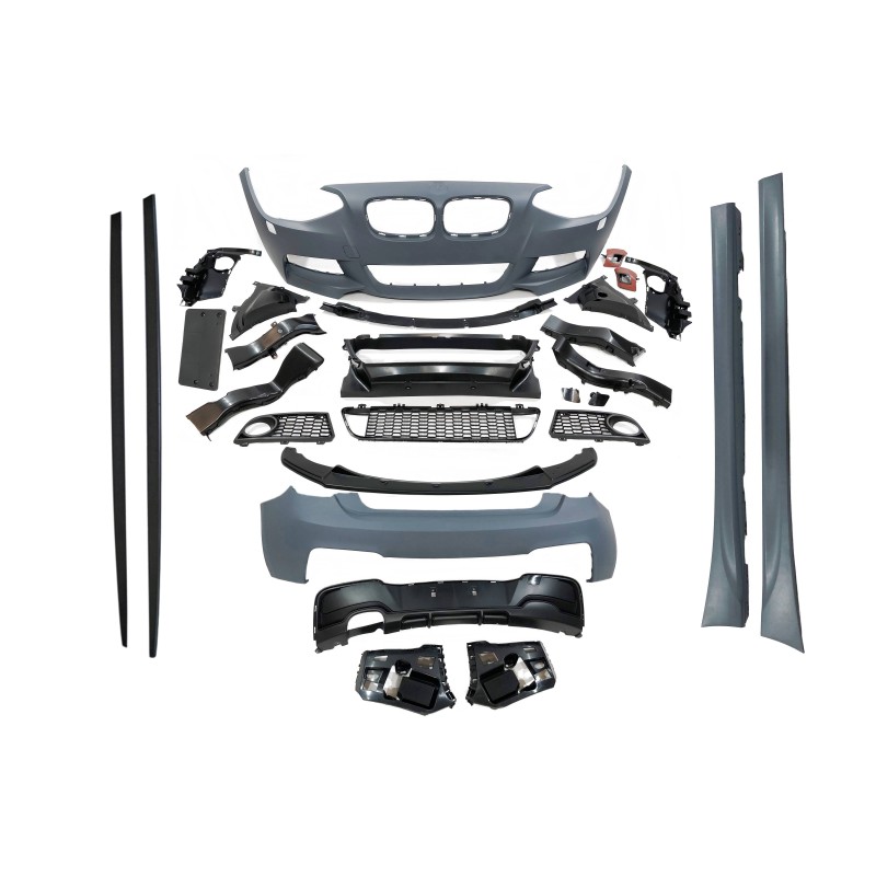 STOßSTANGENSET BODYKIT  BMW F20 2012-2014 5D LOOK PERFORMANCE Spoiler