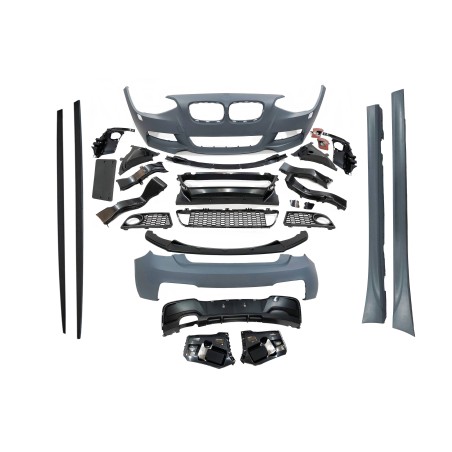 STOßSTANGENSET BODYKIT  BMW F20 2012-2014 5D LOOK PERFORMANCE Spoiler