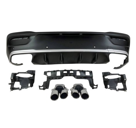 Rear Diffuser Mercedes C167 GLE 2020 Tails Look E53