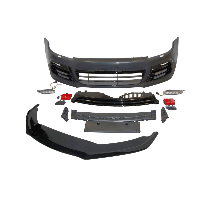 FRONTSTOßSTANGE FRONTSCHÜRZE VOLKSWAGEN SCIROCCO LOOK R 2008-2014 Front spoiler
