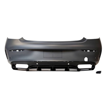 HECKSTOßSTANGE HECKSCHÜRZE Mercedes W205 Coupe 2014-2020 Look C63