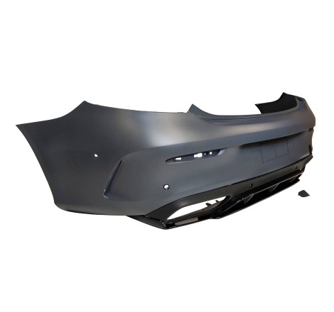 HECKSTOßSTANGE HECKSCHÜRZE Mercedes W205 Coupe 2014-2020 Look C63