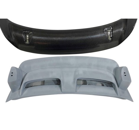 Portón Fibra Porsche 911 / 997 2005-2008 Look GT2 Con Alerón Carbono Portón Fibra Porsche 911 / 997 2005-2008 Look GT2 Con Alerón Carbono