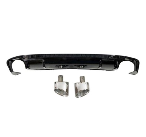 HECKANSATZ HECKSPOILER DIFFUSOR Audi A5 Sportback SLine 2017 Look S5