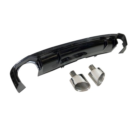 Rear Diffuser Audi A5 Sportback SLine 2017 Look S5