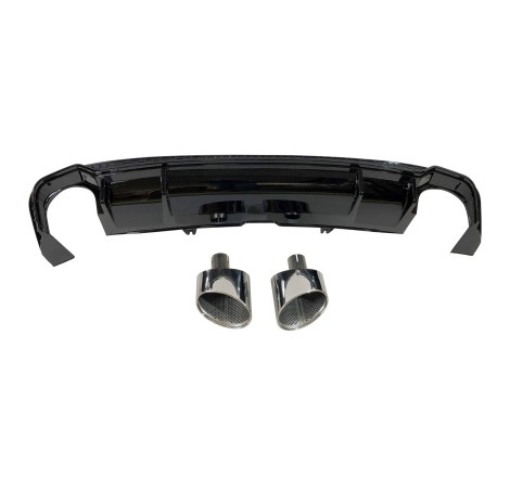 Rear Diffuser Audi A5 Sportback SLine 2017 Look S5