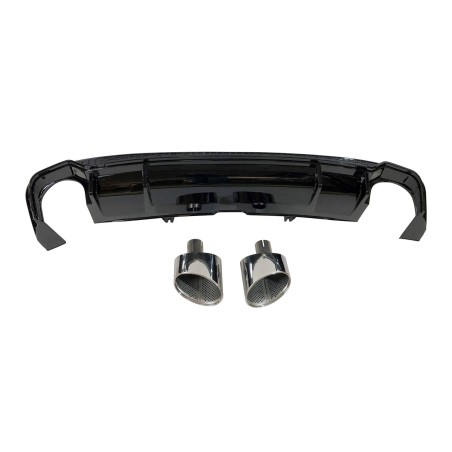 Rear Diffuser Audi A5 Sportback SLine 2017 Look S5