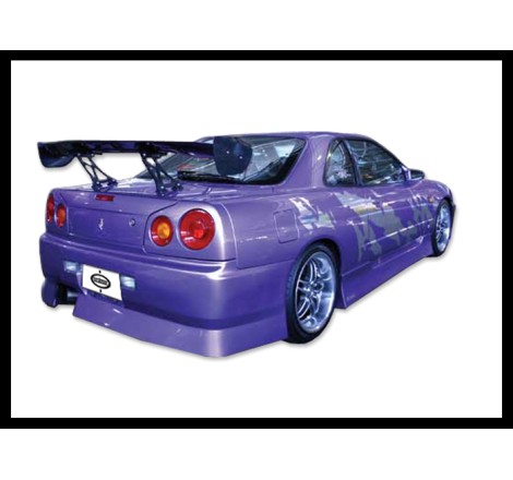 Pare-Choc Arrière Nissan Skyline R34 GTS 3P