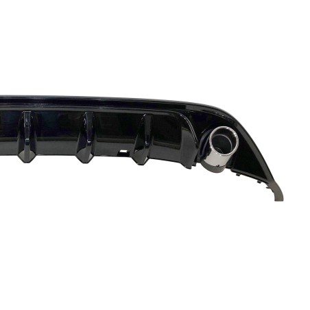 Diffuseur Arrière Volkswagen Golf 7  Look TCR Noir brillant