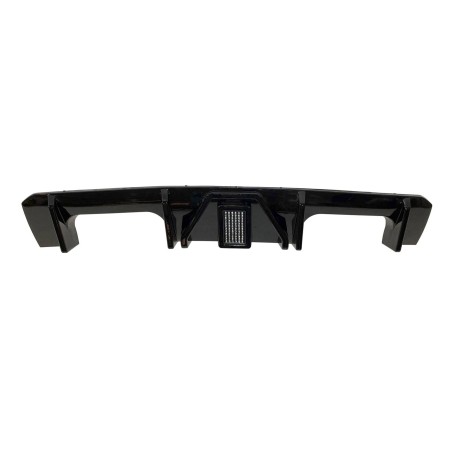 Rear Diffuser BMW G80 / G82 look M Performance Glossy Black Led brake light