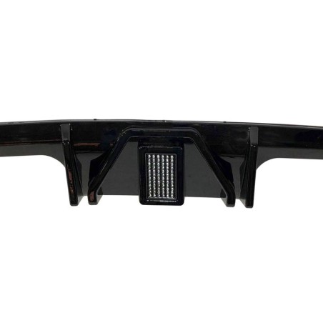 Rear Diffuser BMW G80 / G82 look M Performance Glossy Black Led brake light