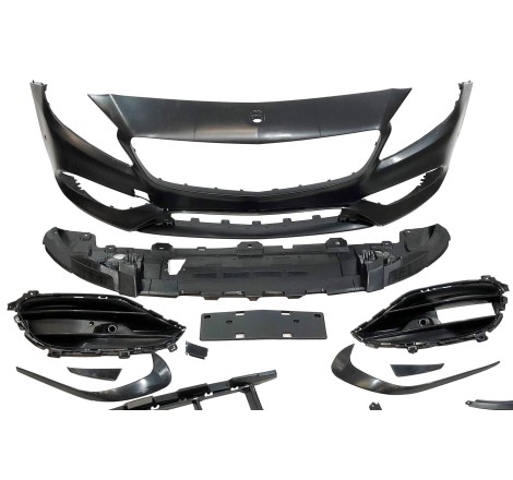Front Bumper Mercedes W176 A45 2016-2018 Look AMG