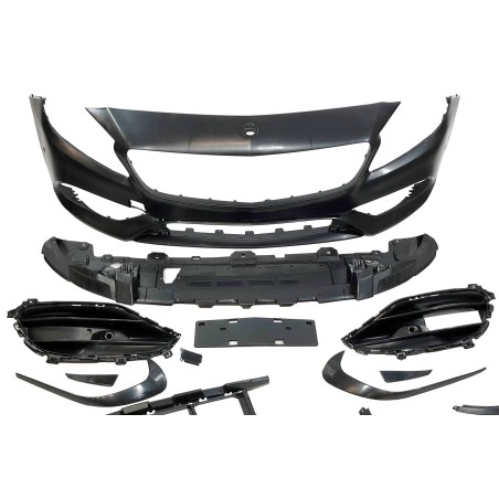 Front Bumper Mercedes W176 A45 2016-2018 Look AMG