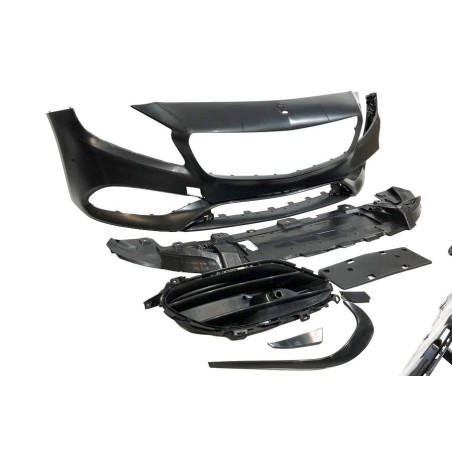 Front Bumper Mercedes W176 A45 2016-2018 Look AMG