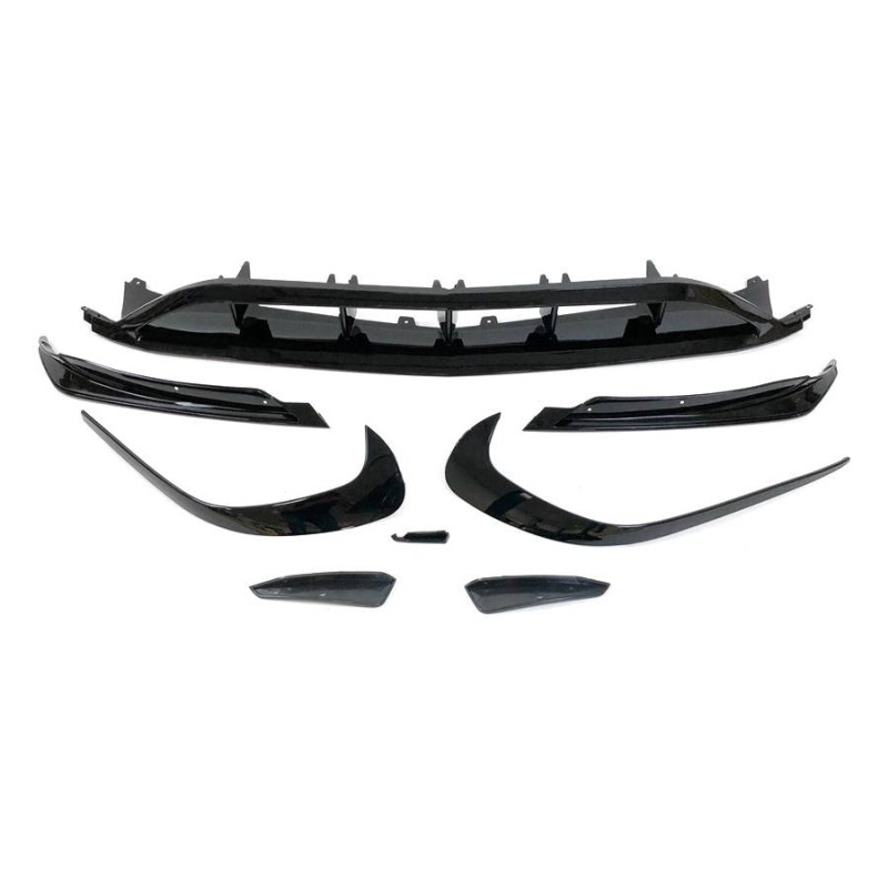 FRONTSPOILER SPOILERLIPPE Mercedes W176 16-18 Look AMG A45 Glossy Black