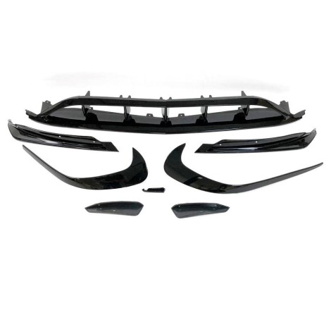 FRONTSPOILER SPOILERLIPPE Mercedes W176 16-18 Look AMG A45 Glossy Black