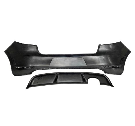 Pare-Choc Arrière Volkswagen Golf 6 Look GTI 1 Sortie ABS