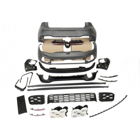 Body Kit Volkswagen Golf 8 2019-2023 3/5D Look GTI 2 Exhaust