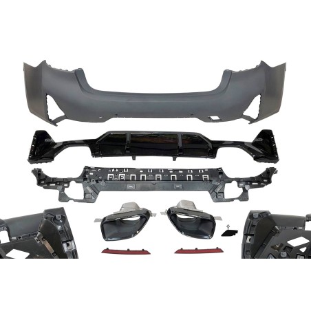 HECKSTOßSTANGE HECKSCHÜRZE BMW G20 LCI Look M-tech