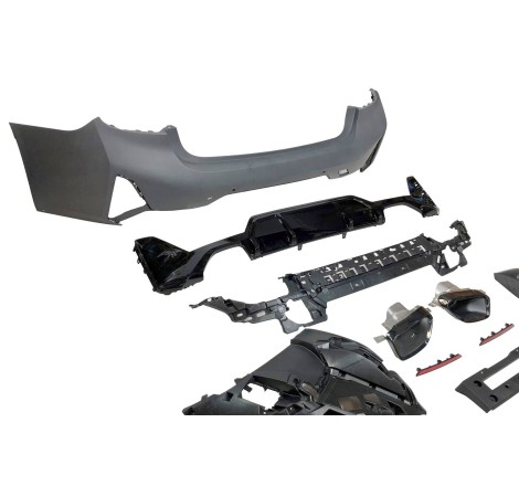 Rear Bumper BMW G20 LCI Look M-tech