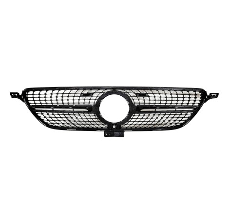 Griglia Mercedes GLE Coupe C292 (2015-2018) GLE W166 SUV (2015-2018), Look Diamond Fotocamera Chromed
