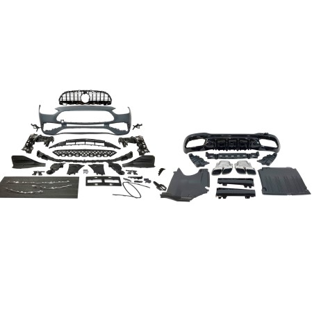 Kit De Carrosserie Mercedes W206 Sedan / SW Look AMG C63
