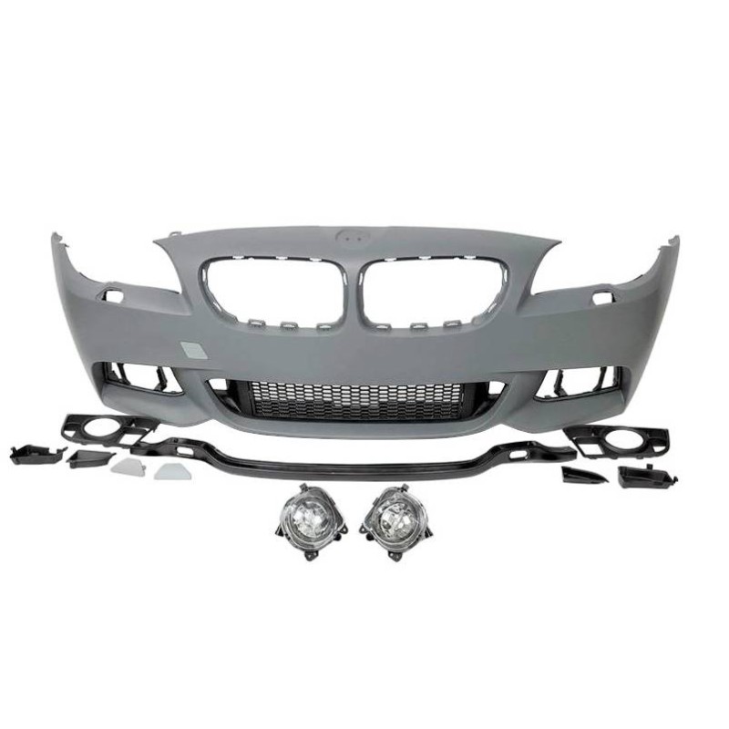 Front Bumper BMW F10 / F11/ F18 2010-2016 Look M-Tech Fog Lamps