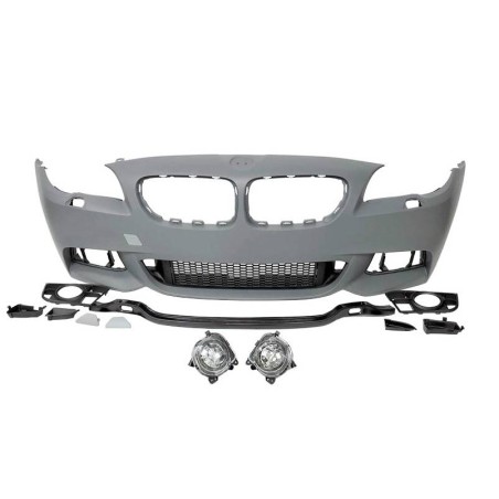 Front Bumper BMW F10 / F11/ F18 2010-2016 Look M-Tech Fog Lamps