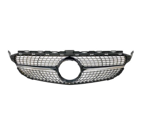 Front Grill Mercedes W205 2014-2018 Look Diamond