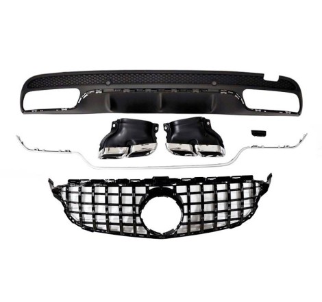 Body Kit Mercedes W205 2014-2018 4P / SW AMG Look C63