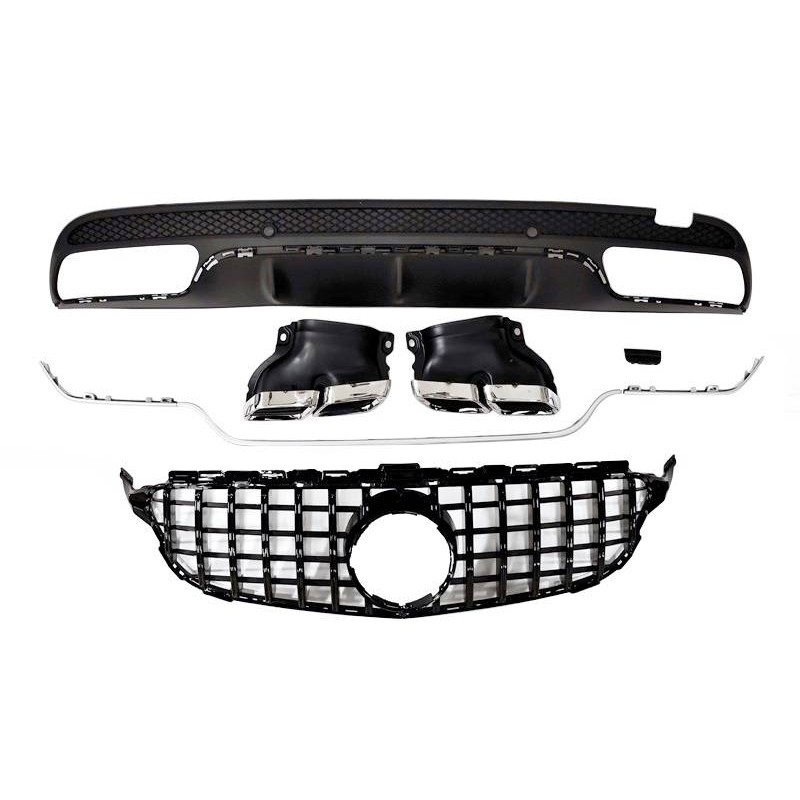 Kit Estetici Mercedes W205 2014-2018 4P / SW AMG Look C63