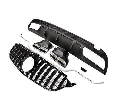 Kit Estetici Mercedes W205 2014-2018 4P / SW AMG Look C63