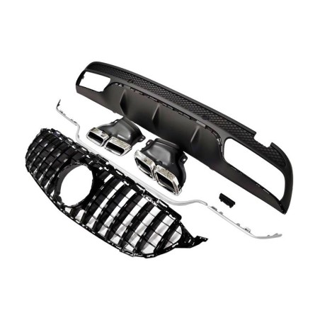 Kit Estetici Mercedes W205 2014-2018 4P / SW AMG Look C63