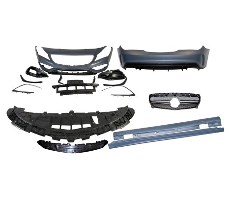 Body Kit Mercedes W117 13-16 4D / SW Facelift Look AMG A45