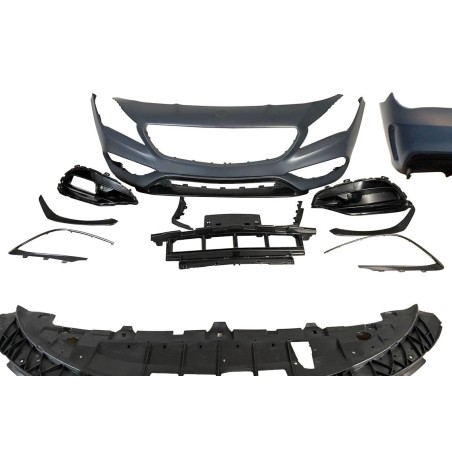 Kit De Carrosserie Mercedes W117 13-16 4P / SW LCI Look AMG A45 Calandre
