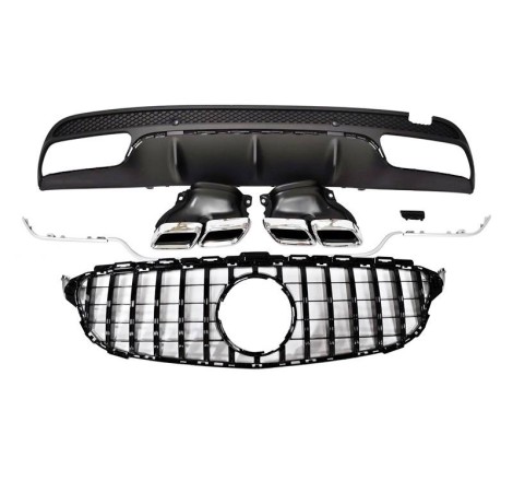 Kit Estetici Mercedes W205 2014-2018 4P / SW AMG Look C63