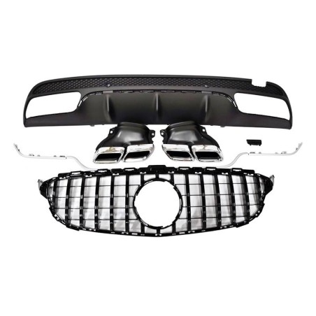 Kit Estetici Mercedes W205 2014-2018 4P / SW AMG Look C63