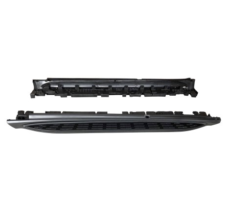 TRITTBRETTER SCHWELLER SEITENBRETTER Side steps Mercedes C167 GLE Coupe 2020+ Black